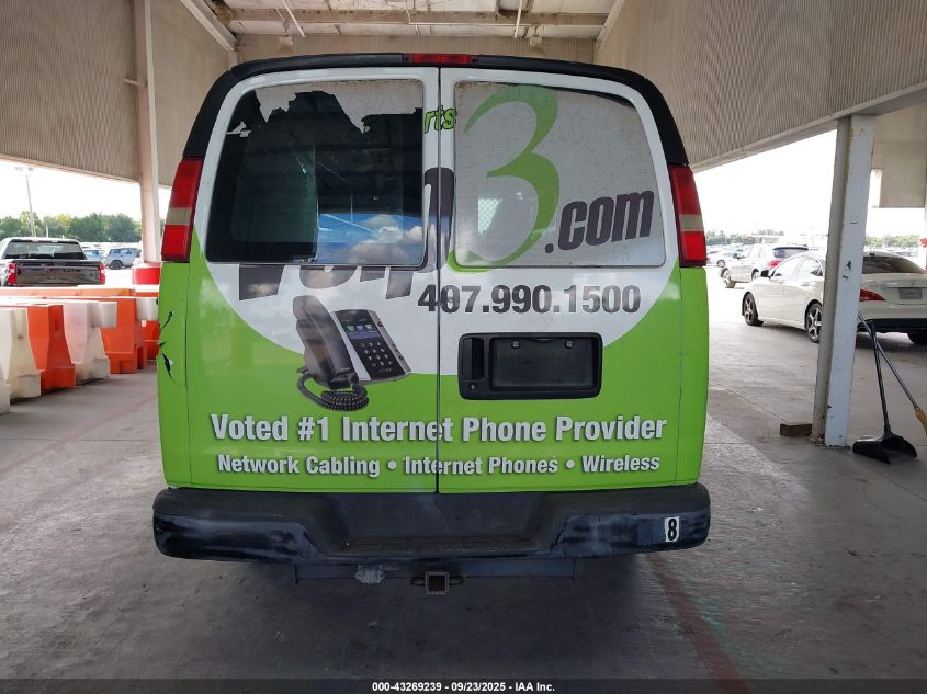 2007 Chevrolet Express Work Van VIN: 1GCFG15X371196506 Lot: 43269239