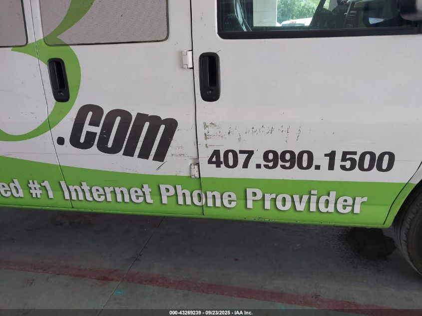 2007 Chevrolet Express Work Van VIN: 1GCFG15X371196506 Lot: 43269239