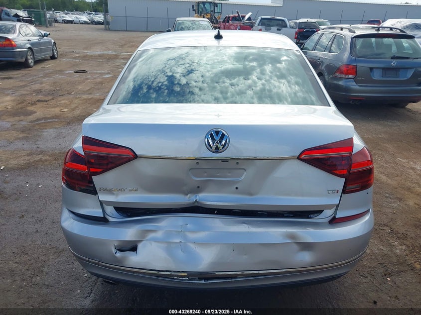 2017 Volkswagen Passat 1.8T Se VIN: 1VWBT7A31HC050947 Lot: 43269240
