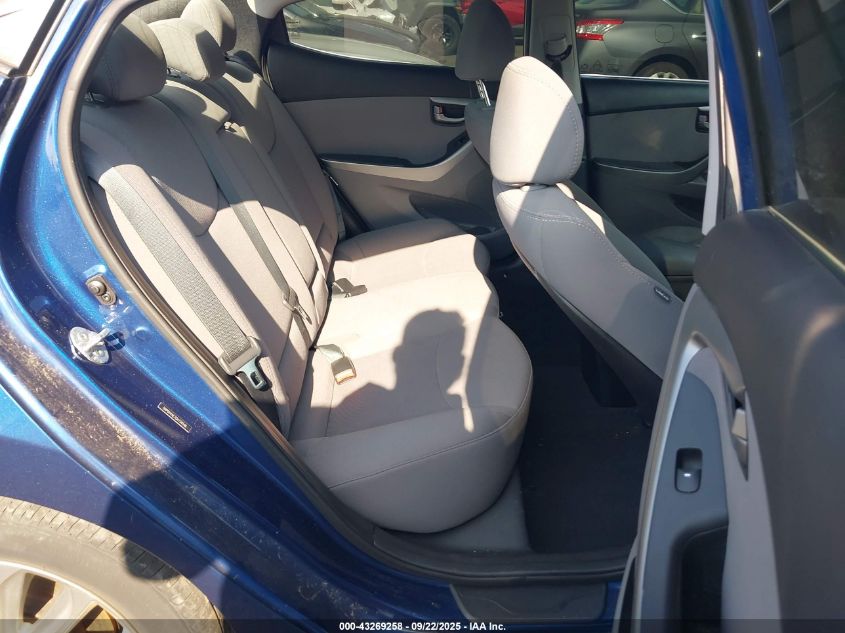 2016 Hyundai Elantra Se VIN: 5NPDH4AE7GH734546 Lot: 43269258