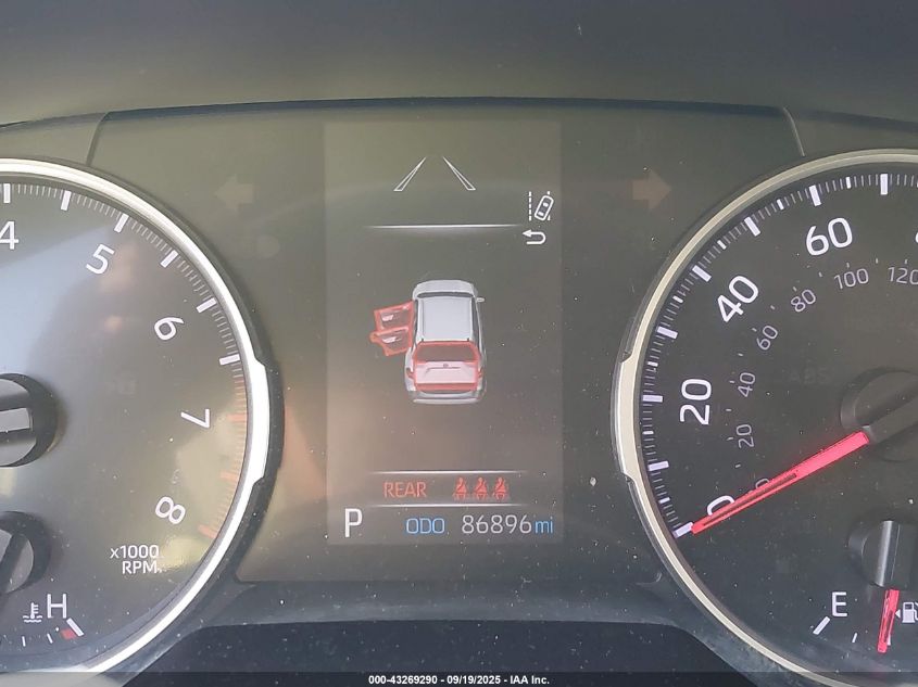 2020 Toyota Rav4 Xle VIN: 2T3W1RFVXLC075286 Lot: 43269290