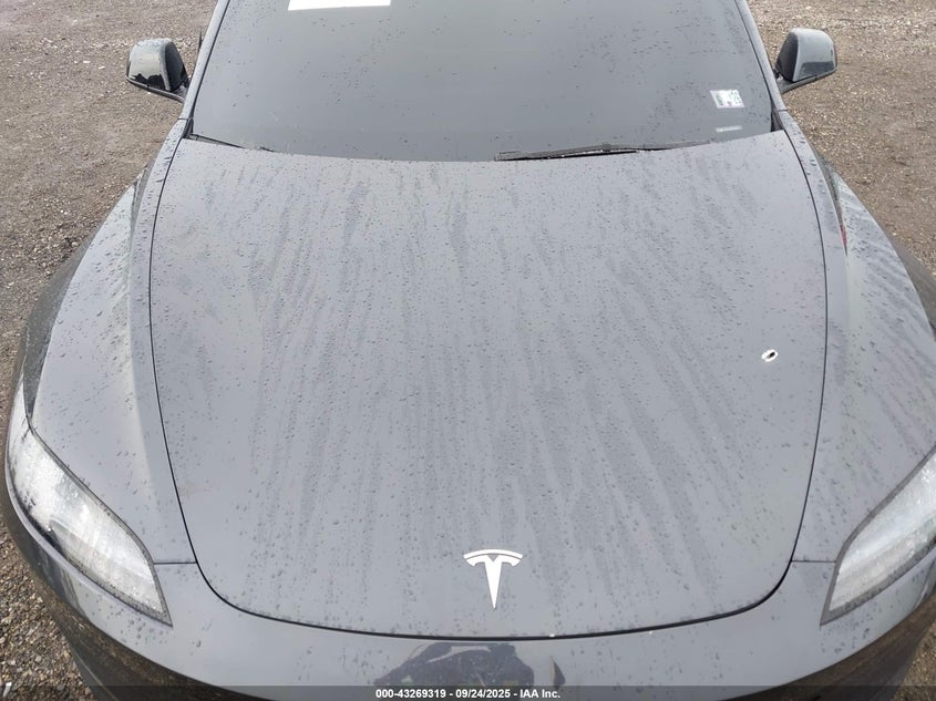 2025 Tesla Model 3 Long Range Rear-Wheel Drive VIN: 5YJ3E1EA4SF024120 Lot: 43269319