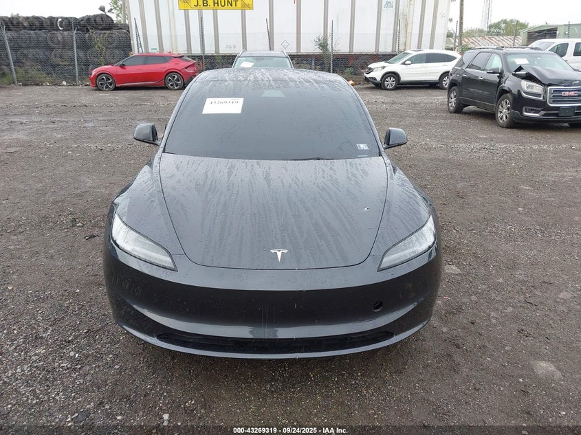 2025 Tesla Model 3 Long Range Rear-Wheel Drive VIN: 5YJ3E1EA4SF024120 Lot: 43269319