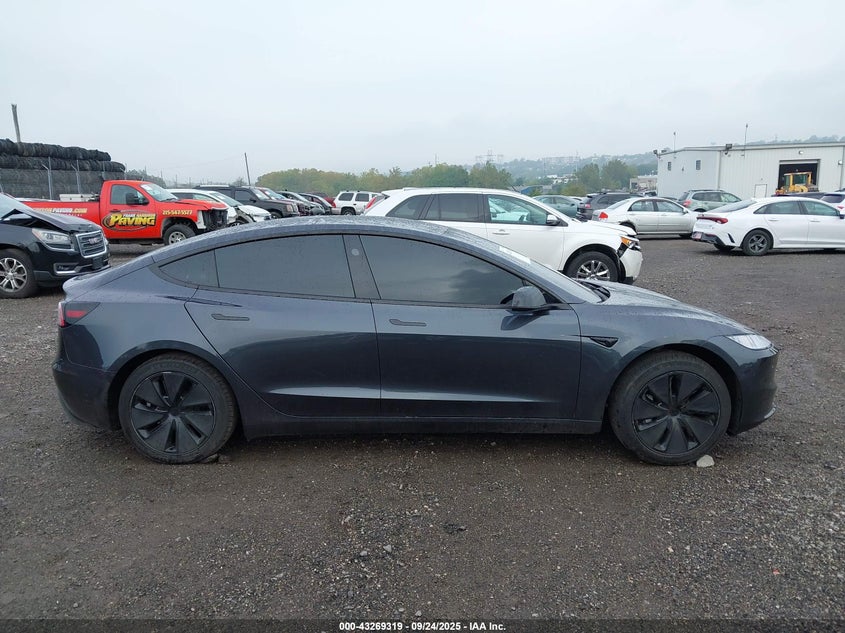 2025 Tesla Model 3 Long Range Rear-Wheel Drive VIN: 5YJ3E1EA4SF024120 Lot: 43269319
