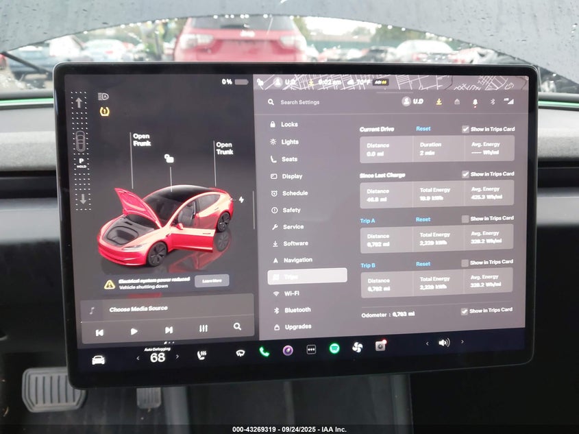 2025 Tesla Model 3 Long Range Rear-Wheel Drive VIN: 5YJ3E1EA4SF024120 Lot: 43269319