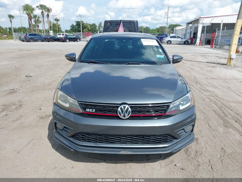 2016 Volkswagen Jetta 2.0T Gli Sel VIN: 3VW4T7AJ7GM375204 Lot: 43269347
