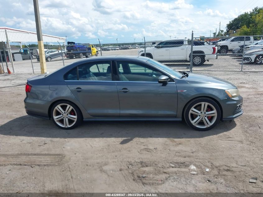 2016 Volkswagen Jetta 2.0T Gli Sel VIN: 3VW4T7AJ7GM375204 Lot: 43269347