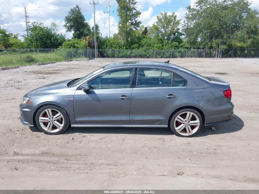 2016 Volkswagen Jetta 2.0T Gli Sel VIN: 3VW4T7AJ7GM375204 Lot: 43269347