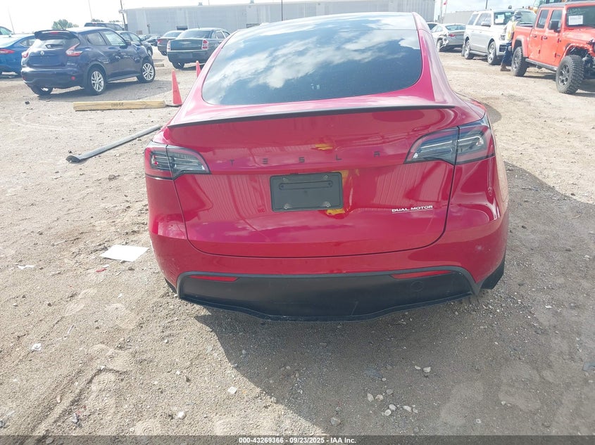 2023 Tesla Model Y Performance Dual Motor All-Wheel Drive VIN: 7SAYGDEF5PF786749 Lot: 43269366