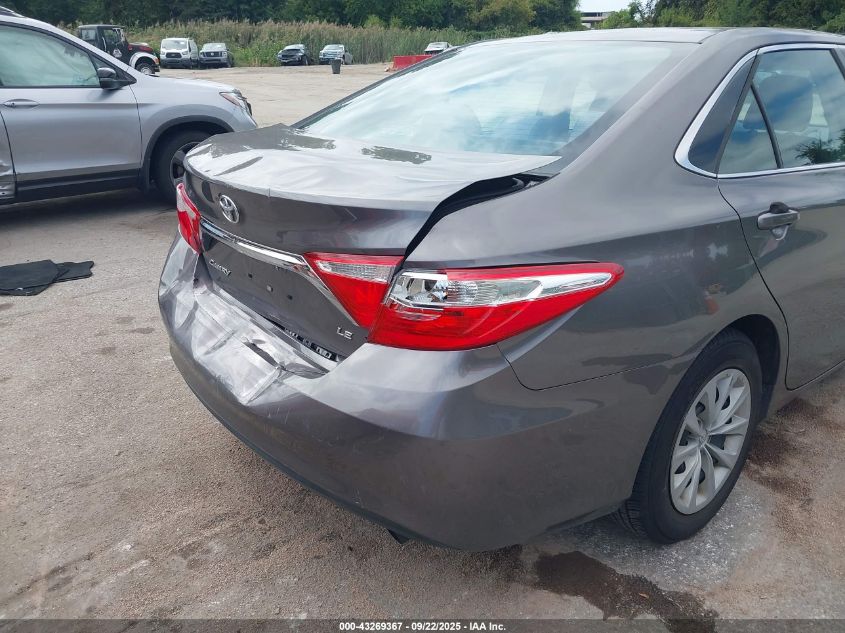 2016 Toyota Camry Le VIN: 4T4BF1FK2GR549659 Lot: 43269367