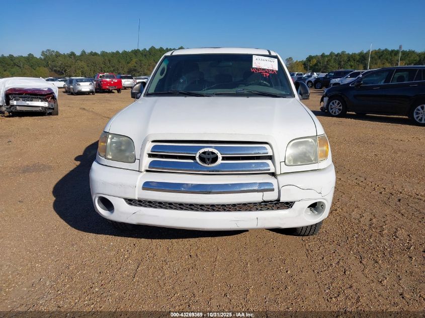 2006 Toyota Tundra Sr5 VIN: 5TBRU341X6S484208 Lot: 43269369