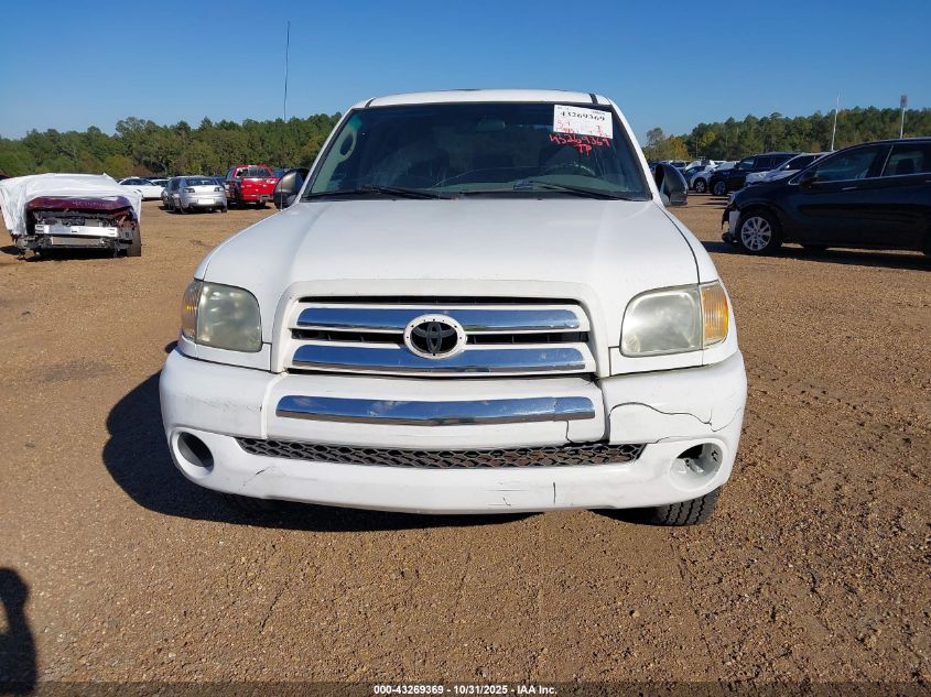 2006 Toyota Tundra Sr5 VIN: 5TBRU341X6S484208 Lot: 43269369