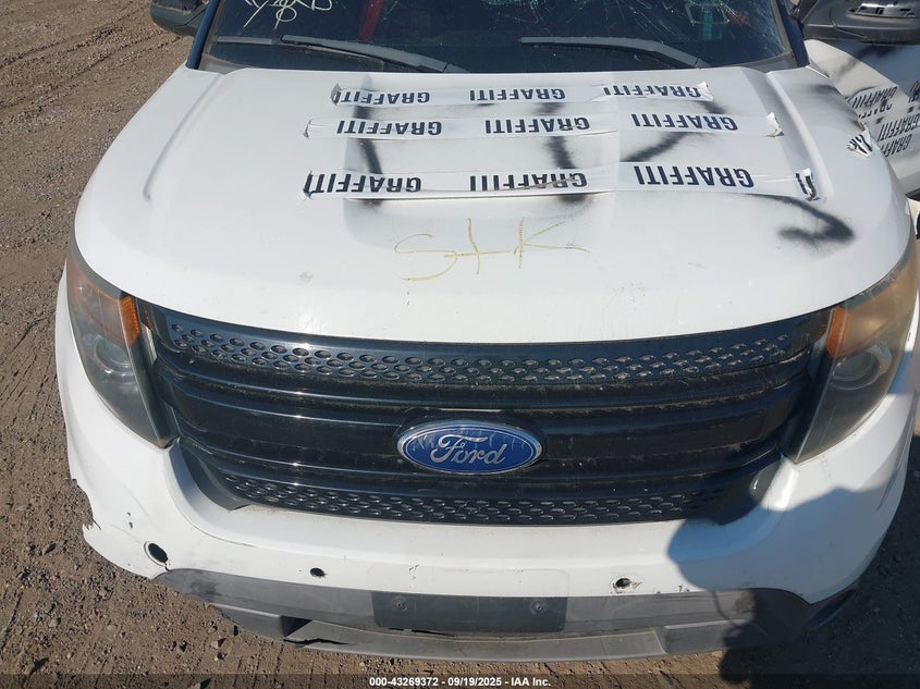 2015 FORD POLICE INTERCEPTOR - 1FM5K8AR6FGB83590