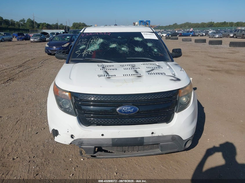 2015 FORD POLICE INTERCEPTOR - 1FM5K8AR6FGB83590