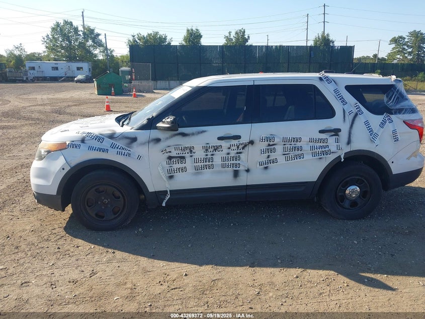 2015 FORD POLICE INTERCEPTOR - 1FM5K8AR6FGB83590