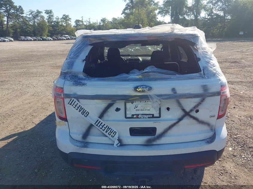 2015 FORD POLICE INTERCEPTOR - 1FM5K8AR6FGB83590