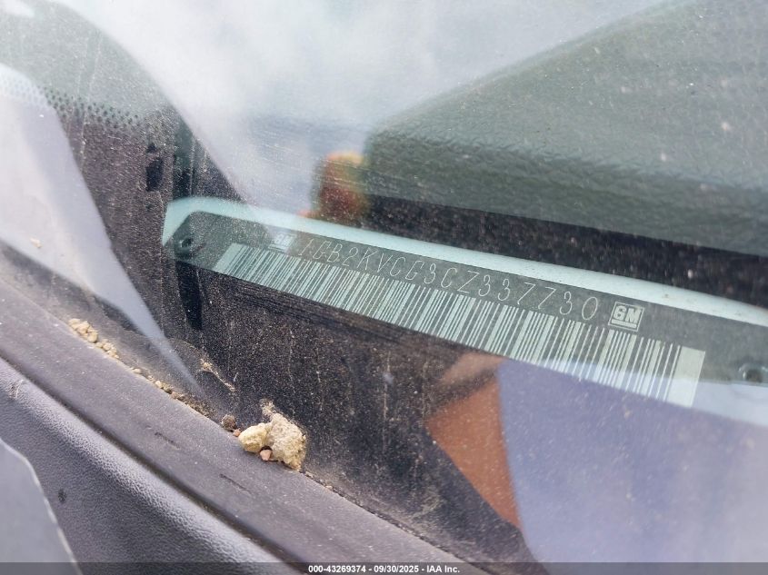 2012 Chevrolet Silverado 2500Hd Work Truck VIN: 1GB2KVCG3CZ337730 Lot: 43269374