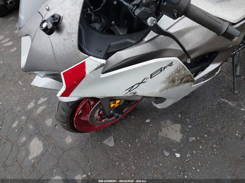 2025 Kawasaki Zx636 K VIN: JKBZXJJ15SA021400 Lot: 43269391