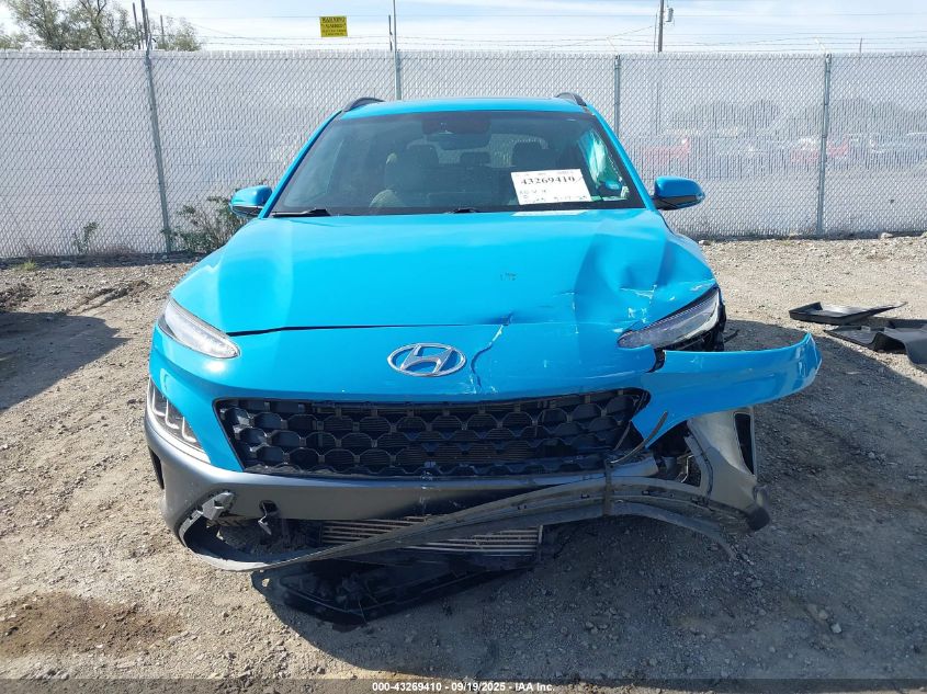 2023 Hyundai Kona Limited VIN: KM8K53A31PU992068 Lot: 43269410