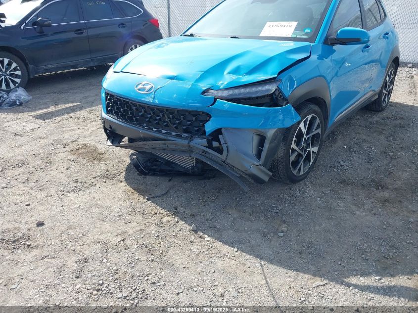 2023 Hyundai Kona Limited VIN: KM8K53A31PU992068 Lot: 43269410