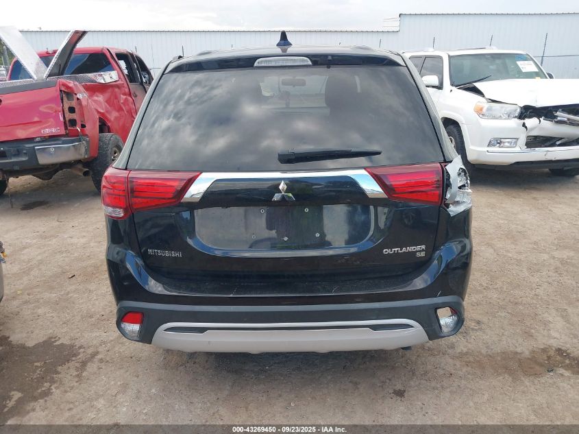 2019 Mitsubishi Outlander Se VIN: JA4AD3A31KZ007499 Lot: 43269450