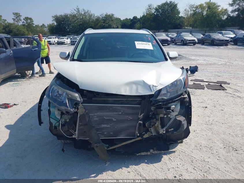 2013 Honda Cr-V Ex-L VIN: 5J6RM3H74DL011757 Lot: 43269456