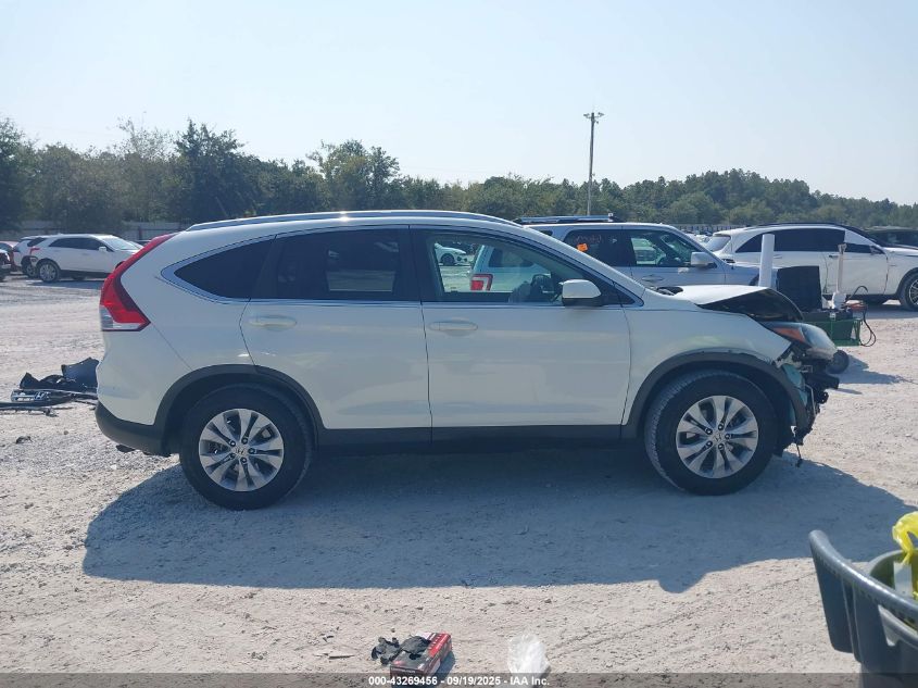 2013 Honda Cr-V Ex-L VIN: 5J6RM3H74DL011757 Lot: 43269456