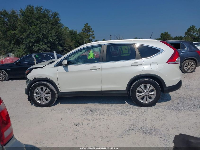 2013 Honda Cr-V Ex-L VIN: 5J6RM3H74DL011757 Lot: 43269456