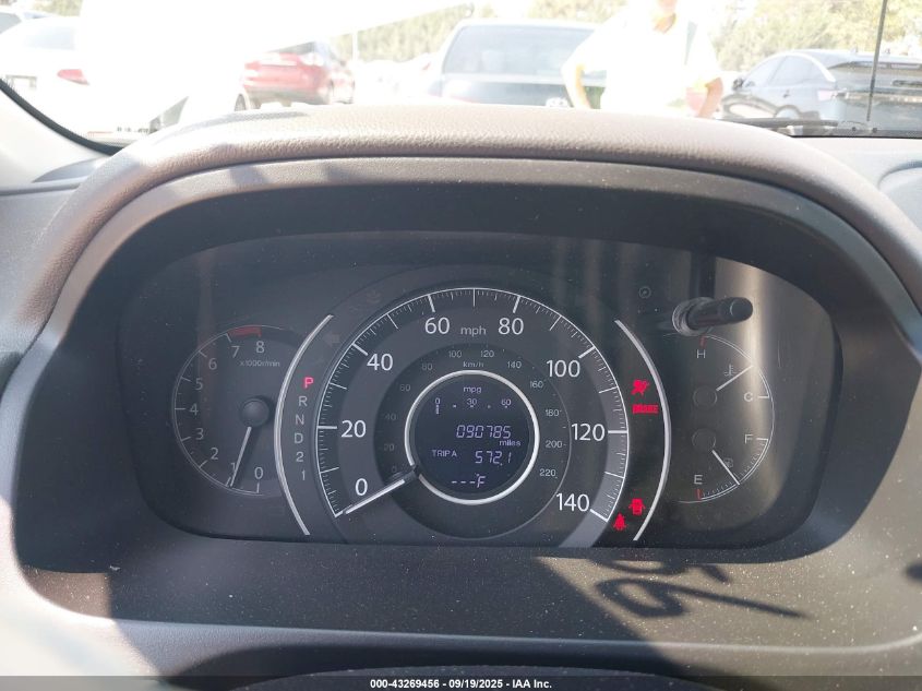 2013 Honda Cr-V Ex-L VIN: 5J6RM3H74DL011757 Lot: 43269456