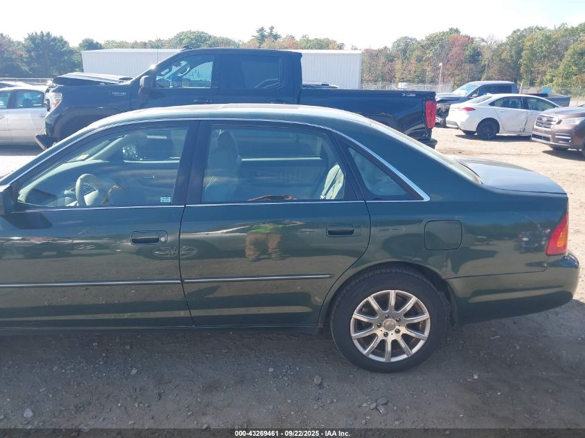 2001 Toyota Avalon Xls VIN: 4T1BF28B61U162729 Lot: 43269461