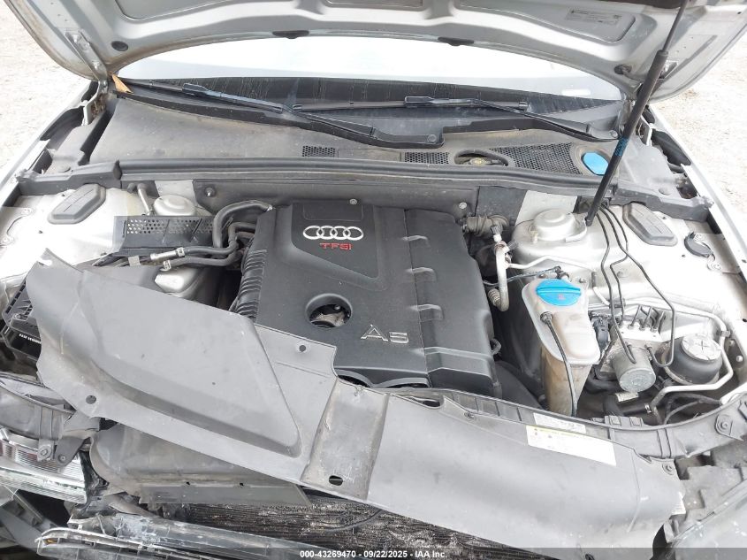 2012 Audi A5 2.0T Premium VIN: WAUVFAFR8CA011789 Lot: 43269470