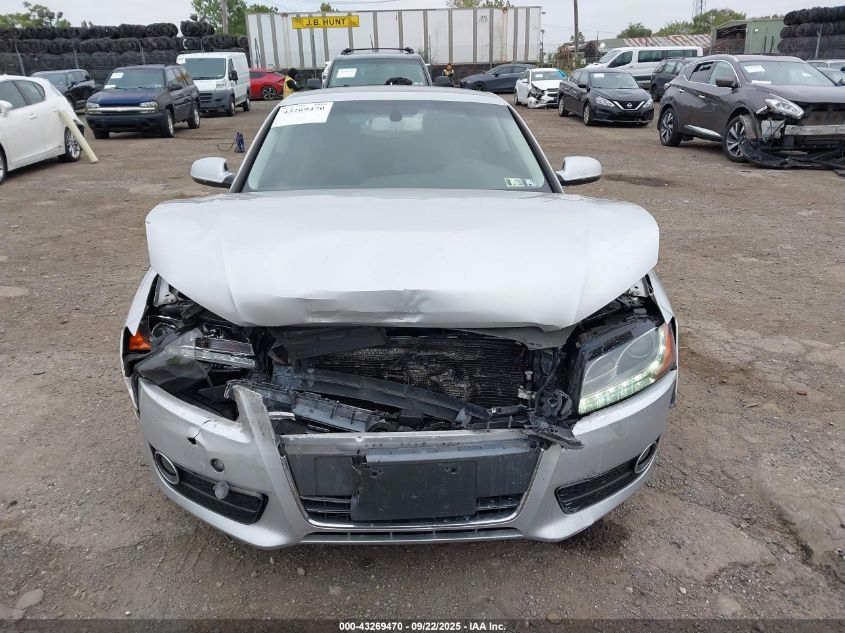 2012 Audi A5 2.0T Premium VIN: WAUVFAFR8CA011789 Lot: 43269470