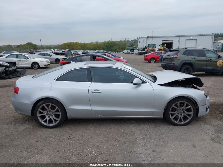 2012 Audi A5 2.0T Premium VIN: WAUVFAFR8CA011789 Lot: 43269470