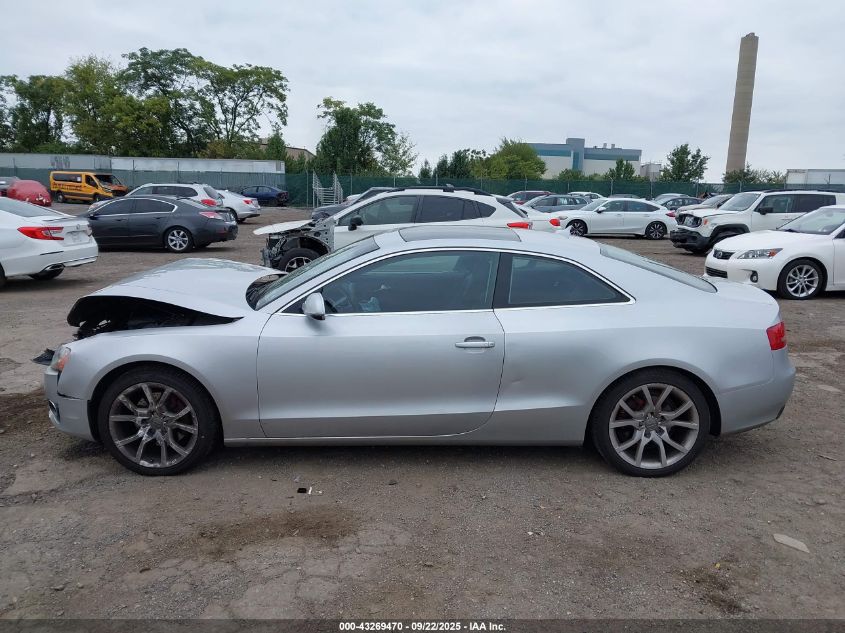2012 Audi A5 2.0T Premium VIN: WAUVFAFR8CA011789 Lot: 43269470