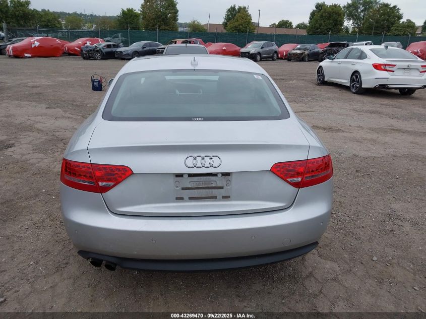 2012 Audi A5 2.0T Premium VIN: WAUVFAFR8CA011789 Lot: 43269470