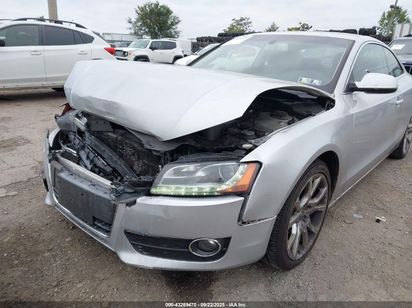 2012 Audi A5 2.0T Premium VIN: WAUVFAFR8CA011789 Lot: 43269470