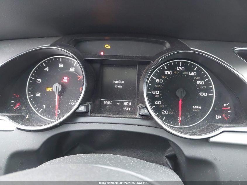 2012 Audi A5 2.0T Premium VIN: WAUVFAFR8CA011789 Lot: 43269470