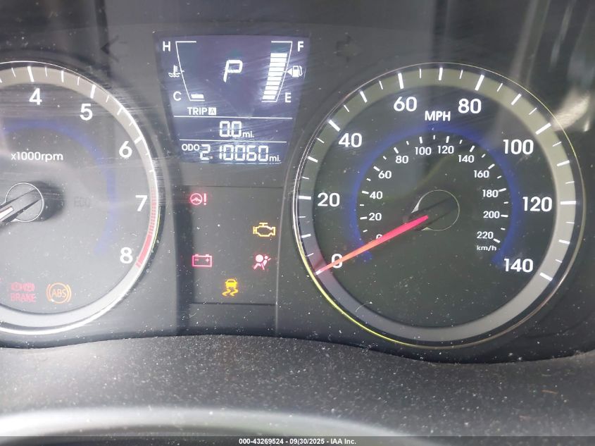 2014 Hyundai Accent Gls VIN: KMHCT4AE8EU648302 Lot: 43269524