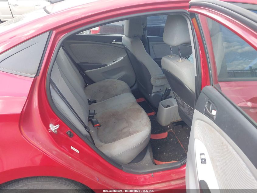 2014 Hyundai Accent Gls VIN: KMHCT4AE8EU648302 Lot: 43269524