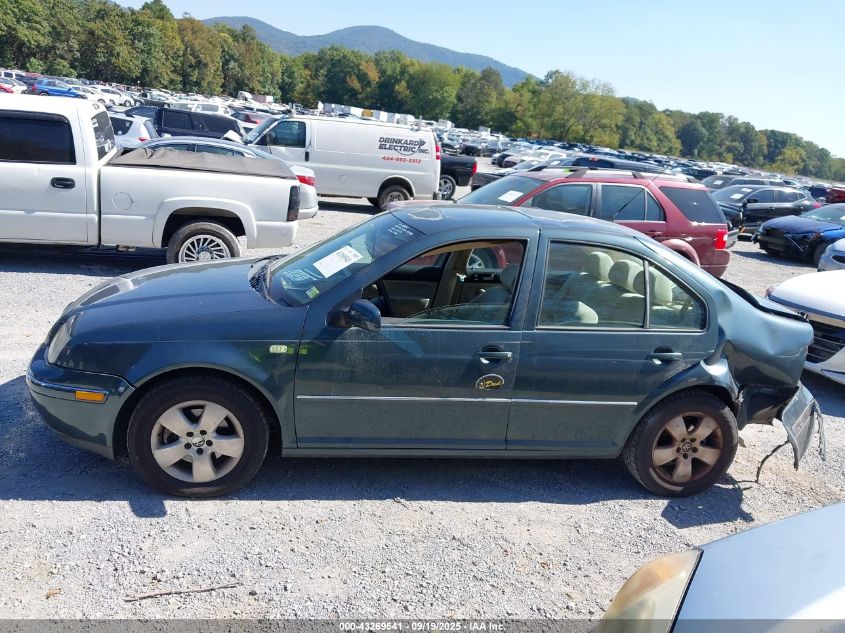 2004 Volkswagen Jetta Gls 2.0L VIN: 3VWSK69M64M013217 Lot: 43269541