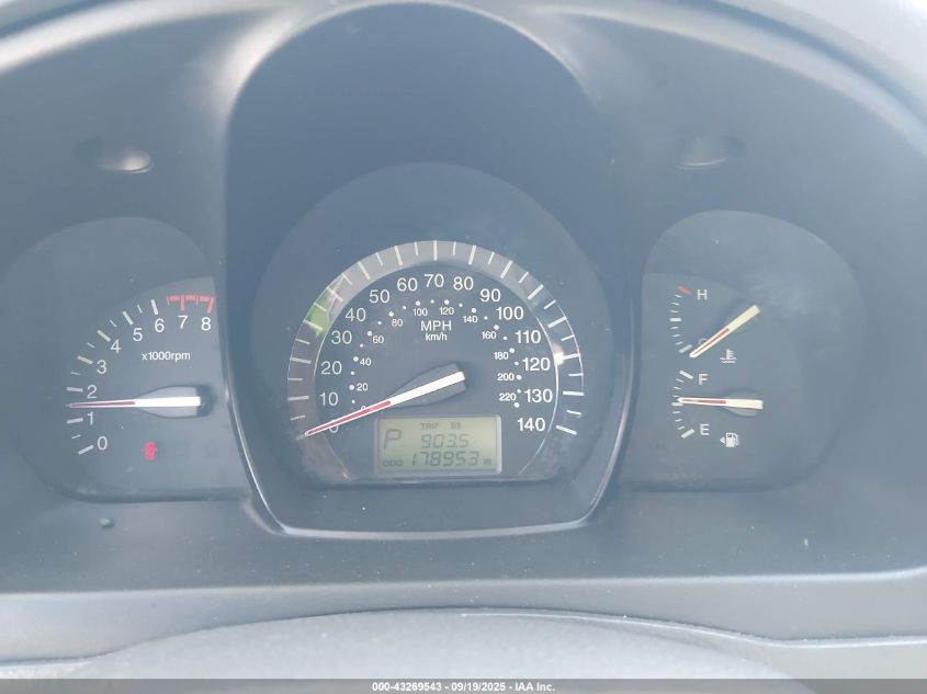 2009 Kia Spectra Lx VIN: KNAFE222795664430 Lot: 43269543