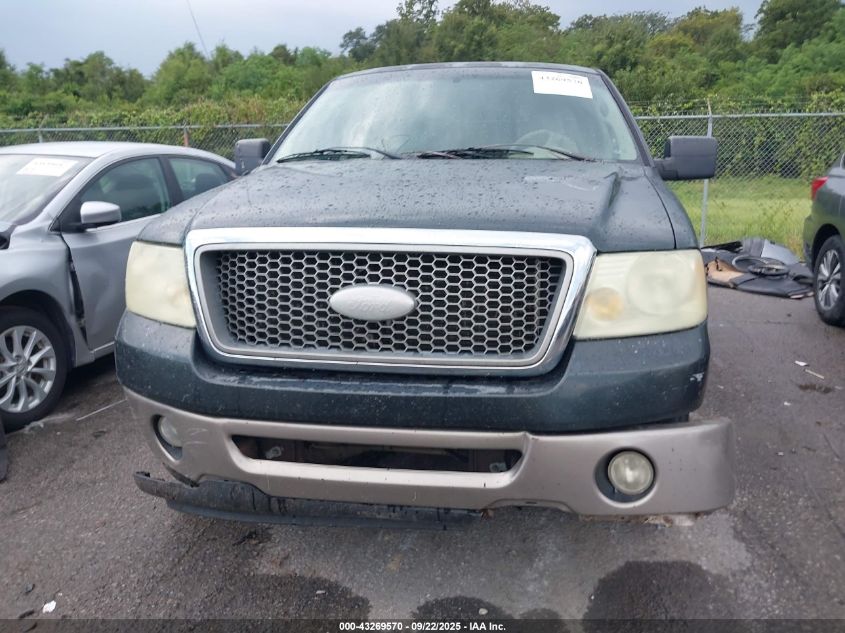 2006 Ford F-150 Lariat/Xlt VIN: 1FTPW12VX6KC68076 Lot: 43269570