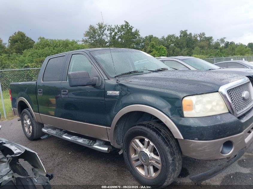 2006 Ford F-150 Lariat/Xlt VIN: 1FTPW12VX6KC68076 Lot: 43269570