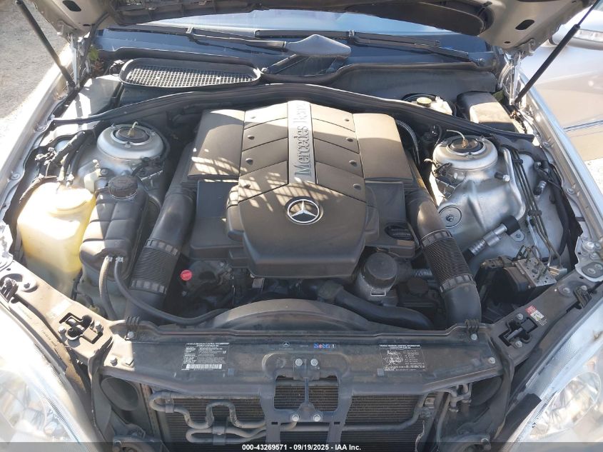 2003 Mercedes-Benz S 500 VIN: WDBNG84J73A372757 Lot: 43269571