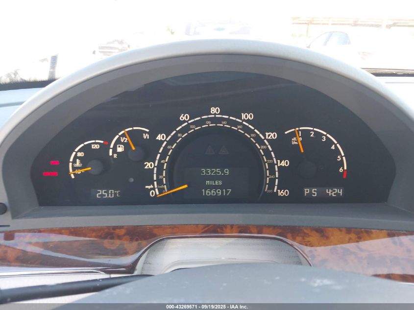 2003 Mercedes-Benz S 500 VIN: WDBNG84J73A372757 Lot: 43269571