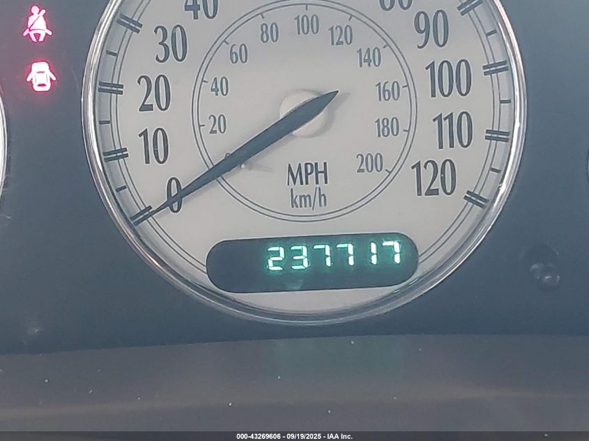 2001 Chrysler Lhs VIN: 2C3AC56G21H518321 Lot: 43269606