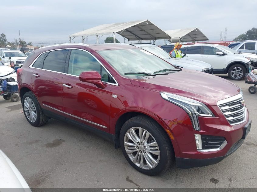 2017 Cadillac Xt5 Premium Luxury VIN: 1GYKNERS1HZ113582 Lot: 43269619