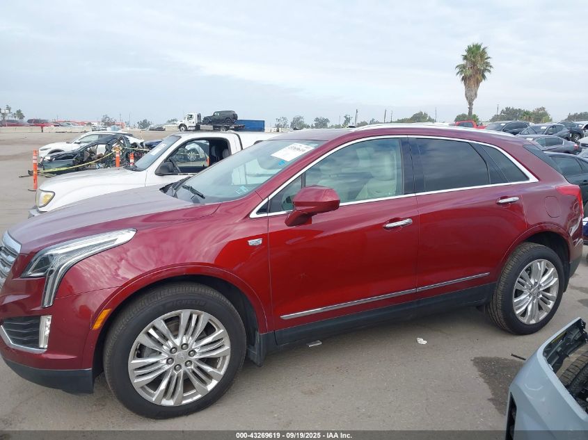 2017 Cadillac Xt5 Premium Luxury VIN: 1GYKNERS1HZ113582 Lot: 43269619