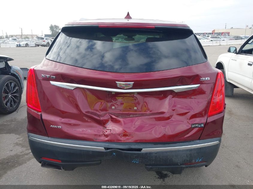 2017 Cadillac Xt5 Premium Luxury VIN: 1GYKNERS1HZ113582 Lot: 43269619