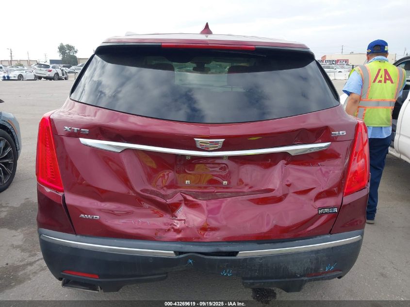 2017 Cadillac Xt5 Premium Luxury VIN: 1GYKNERS1HZ113582 Lot: 43269619